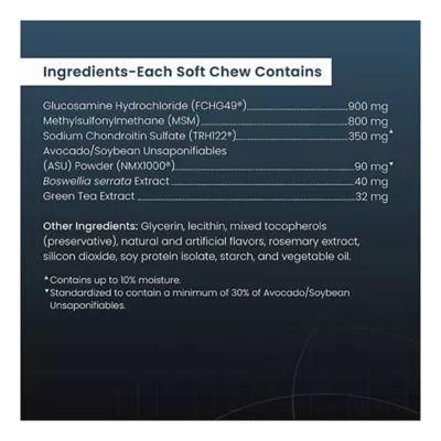 Product Nutramax Dasuquin with MSM for Large Dogs 60lbs and Over, Joint Supplement, Soft Chews, 150 Count