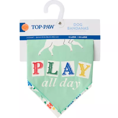 Top Paw® Flowers Bandana - Image 6