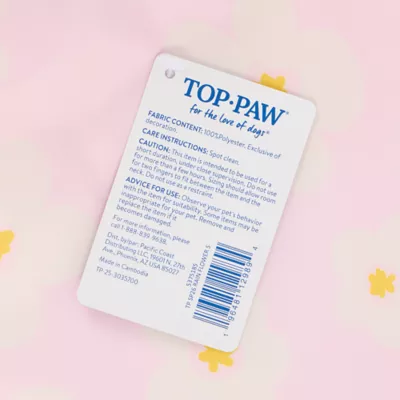 Top Paw® Flower Raincoat - Image 6