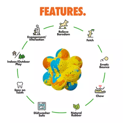 ARLEE Max Fusion with Nike Grind, Pop It Ball Dog Toy - Image 3