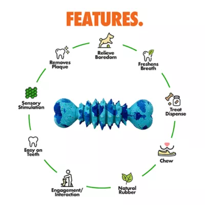 ARLEE Max Fusion with Nike Grind, Spike Bone Dog Toy - Image 3