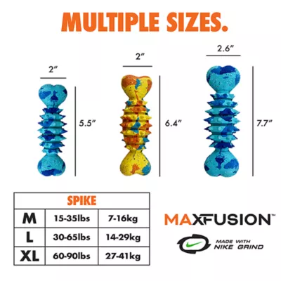 ARLEE Max Fusion with Nike Grind, Spike Bone Dog Toy - Image 7
