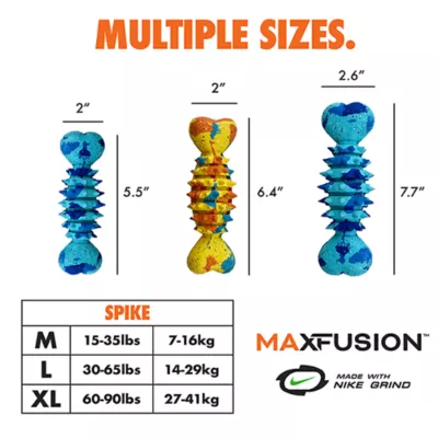 ARLEE Max Fusion with Nike Grind, Spike Bone Dog Toy - Image 7