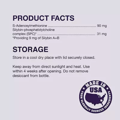 Product Nutramax Denamarin Small Dogs/ Cats 90mg x 30 Tablet Bottle