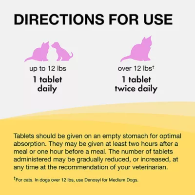 Product Nutramax Denosyl for Small Dogs and Cats 30 Stabilized Tablets