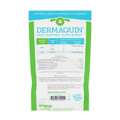 Product Nutramax Dermaquin Skin Support for Dogs - 60 Count