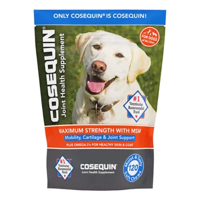 Product Nutramax Cosequin Soft Chews with MSM plus Omega-3s for Dogs, 60 Count