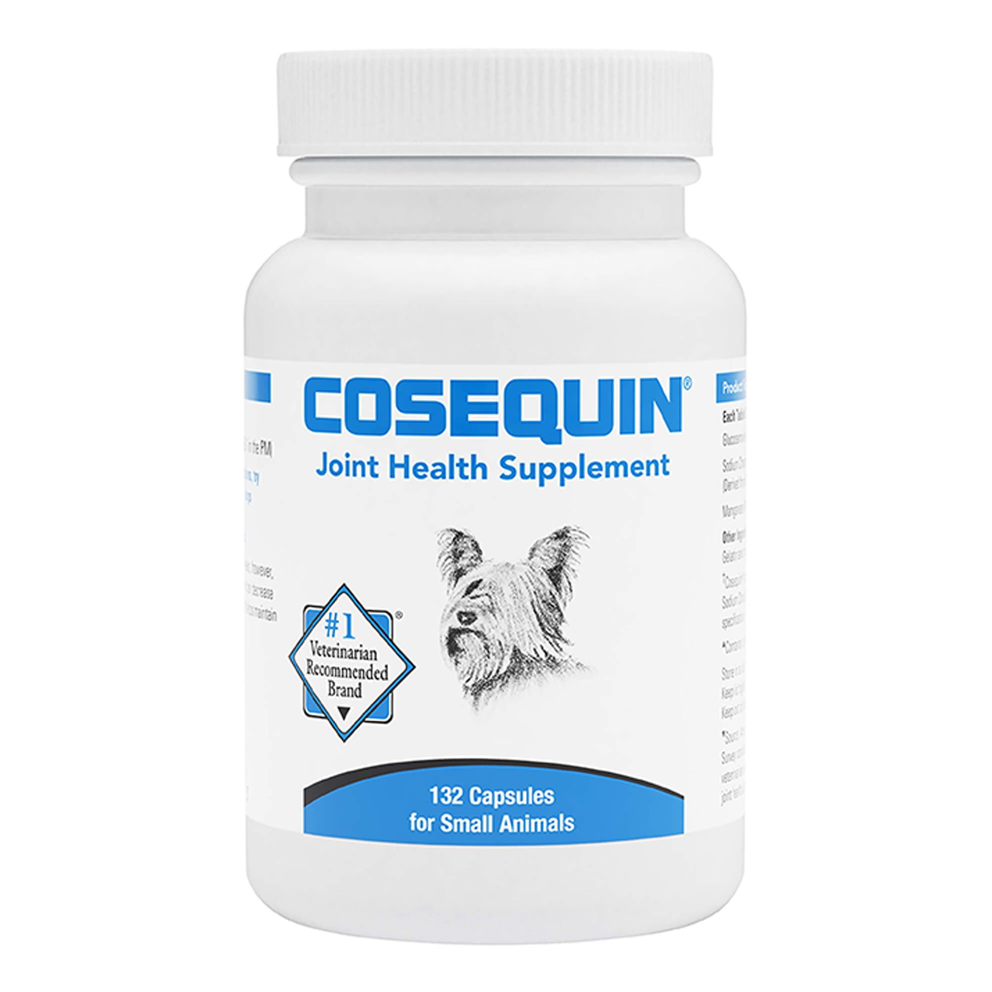 Nutramax Cosequin Small Dog Regular Strength Hip & Joint Supplement, Sprinkle Capsules, 132 Count