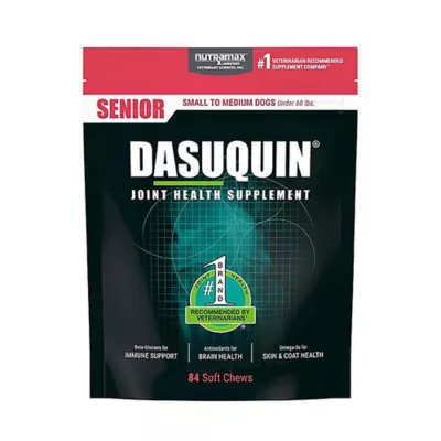 Product Nutramax Dasuquin Senior Joint Health Supplement for Small to Medium Dogs, 84 Soft Chews