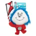Cat in the Hat Thing 1 Plush Dog Toy image thumbnail 3