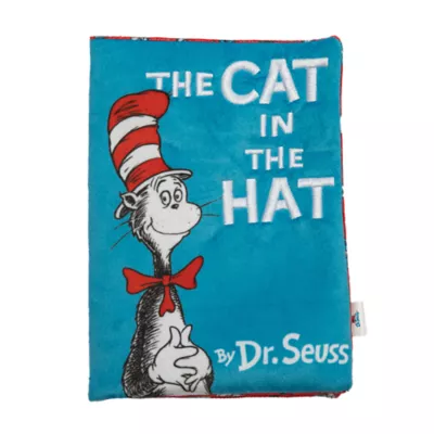 Cat in the Hat Book Flattie Dog toy - Image 1