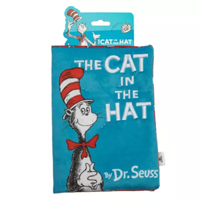 Cat in the Hat Book Flattie Dog toy - Image 5