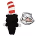  Cat in the Hat Dog and Fish Bowl 2pk Dog Toy image thumbnail 2