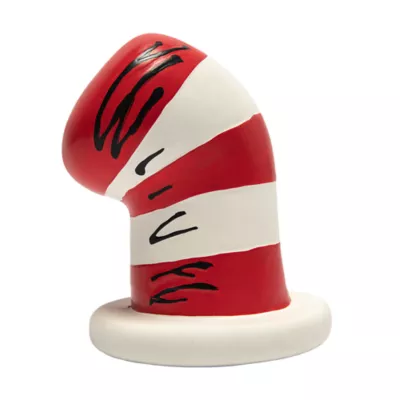 Cat in the Hat Red and White Latex Hat Dog Toy - Image 1
