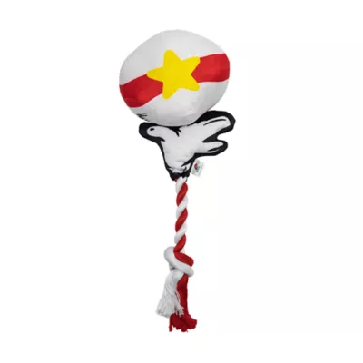 Cat in the Hat Rope Ball Plush Dog Toy - Image 1