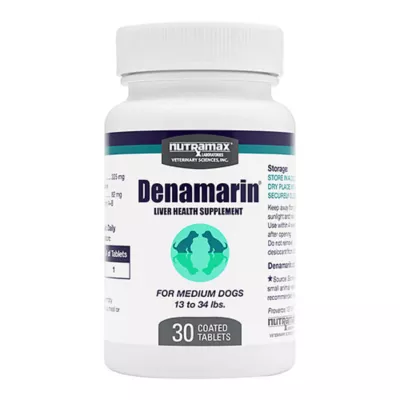 Product Nutramax Denamarin for Dogs 425mg x 30 Tablet Bottle