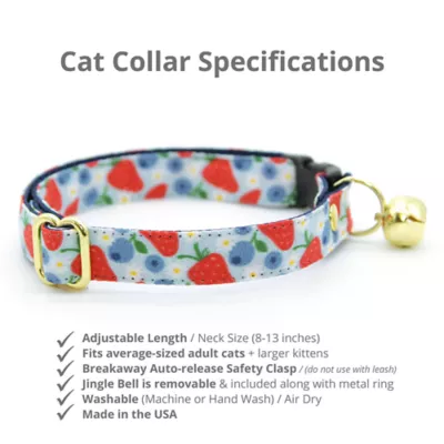 Made By Cleo® Cat Collar - Berry Bramble - Image 2