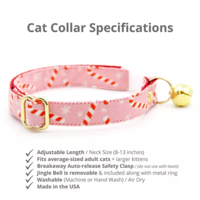 Made By Cleo® Cat Collar - Candy Christmas - Image 2