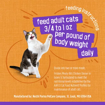Product Friskies® Meaty Bits Adult Wet Cat Food - 13.5 Oz