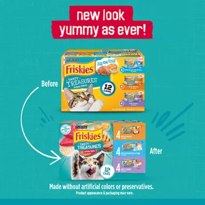 Product Friskies® Adult Wet Cat Food Variety Pack - 12 Ct, 66 Oz