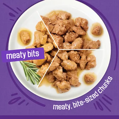 Product Friskies® Meaty Bits Adult Wet Cat Food In Gravy Variety Pack - 12 Ct, 66 Oz