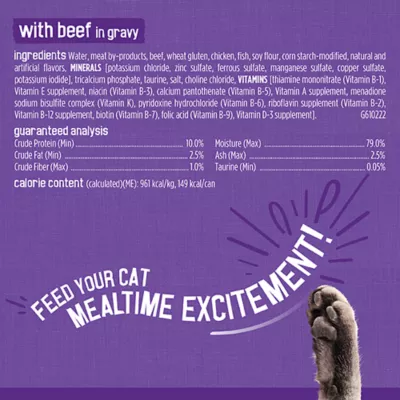 Product Friskies® Meaty Bits Adult Wet Cat Food In Gravy Variety Pack - 12 Ct, 66 Oz