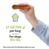 Wiggles & Wags® All Life Stages Dental Dog Treat - Large image thumbnail 2