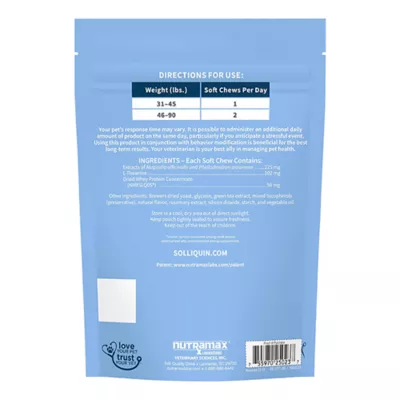 Product Nutramax Solliquin for Dogs and Large Cats, 75 Count Soft Chews