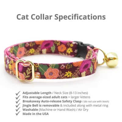 Made By Cleo® Cat Collar - Harvest Wine - Image 2