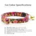 Made By Cleo® Cat Collar - Harvest Wine image thumbnail 2