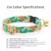 Made By Cleo® Cat Collar - Clementine Blossom image thumbnail 2