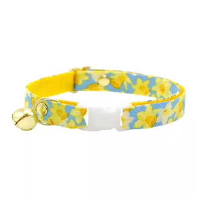 Made By Cleo® Cat Collar - Daffodils - Image 1