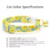 Made By Cleo® Cat Collar - Daffodils image thumbnail 2