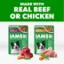 Iams Adult Wet Dog Food Pouches - Chicken & Beef Variety Pack 8 ct image thumbnail 2