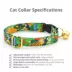 Made By Cleo® Cat Collar - Jungle Vibes image thumbnail 2