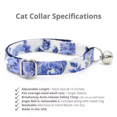 Made By Cleo® Cat Collar - Porcelain Paisley - Image 2