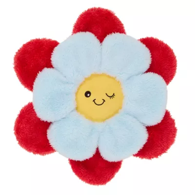 Joyhound® Flower Plush Flattie Dog Toy - Image 1