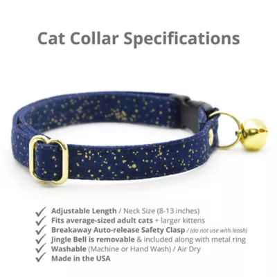 Made By Cleo® Cat Collar - Starry Night - Image 2
