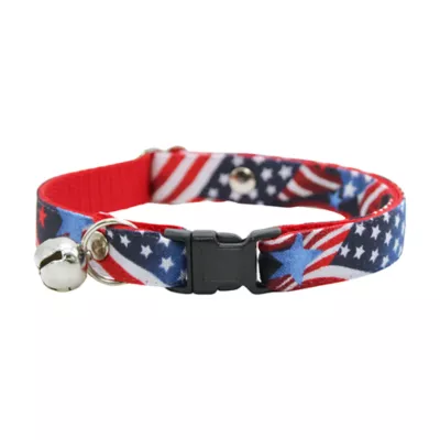 Made By Cleo® Cat Collar - Stars and Stripes - Image 1
