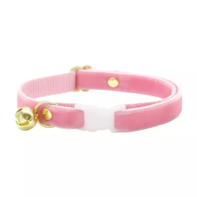 Made By Cleo® Cat Collar - Pink Velvet Ballet - Image 1