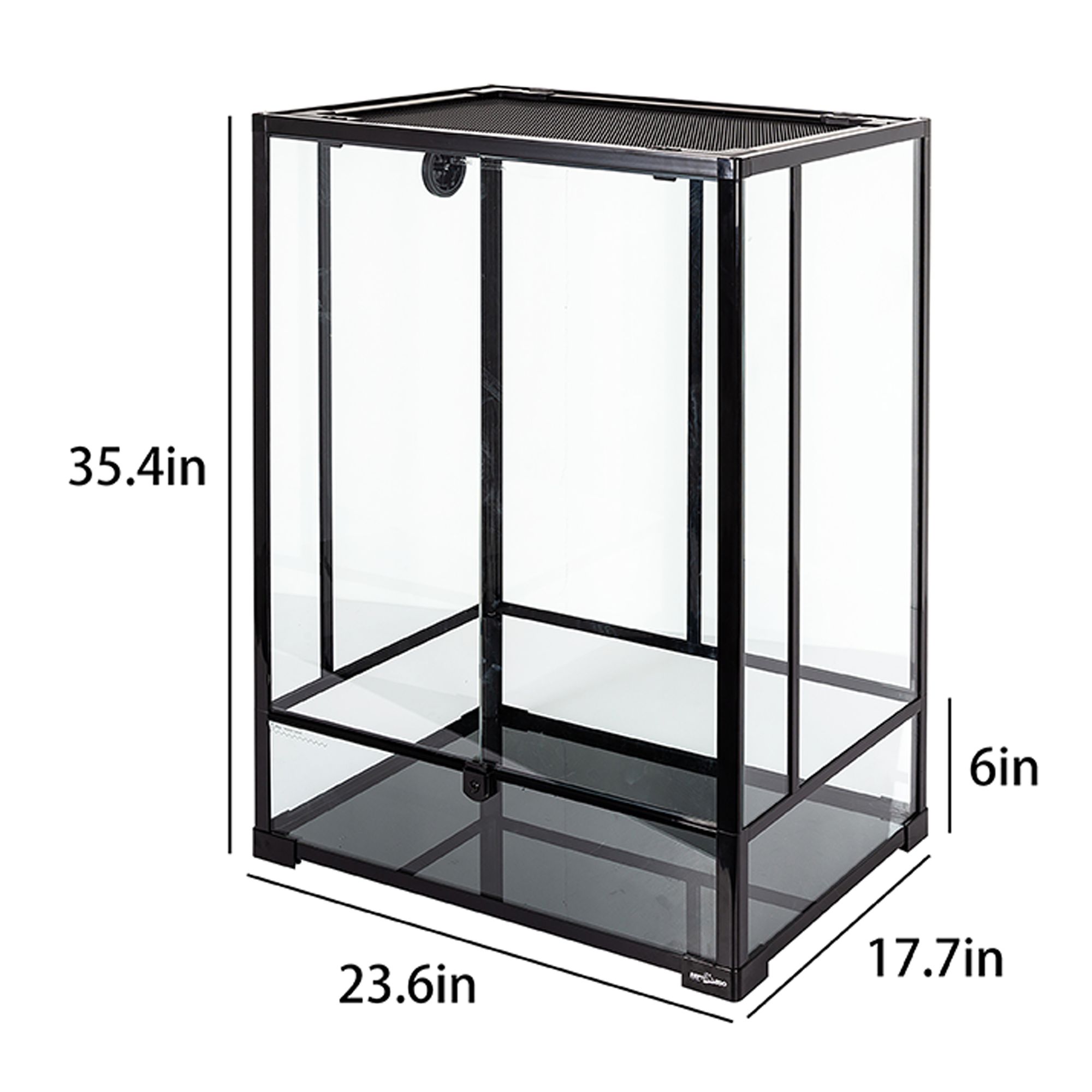Reptizoo Glass Terrarium - Tall - Reptile Habitat Enclosure - 67 gal - thumbnail 4