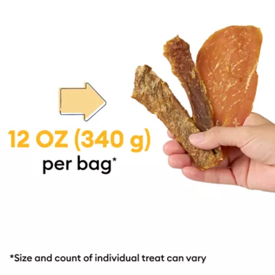 Wiggles & Wags® All Life Stages Jerky Dog Treat - Chicken, Duck, & Beef - Image 2