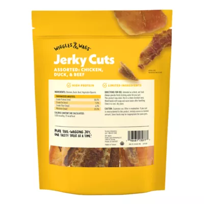 Wiggles & Wags® All Life Stages Jerky Dog Treat - Chicken, Duck, & Beef - Image 6