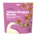 Wiggles & Wags® All Life Stages Wrapped Biscuit Dog Treat - Biscuit Wrapped With Chicken Jerky image thumbnail 1
