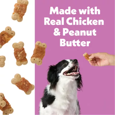 Wiggles & Wags® All Life Stages Wrapped Biscuit Dog Treat - Biscuit Wrapped With Chicken Jerky - Image 3
