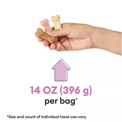 Wiggles & Wags® All Life Stages Cookie Dog Treats - Strawberry, Vanille, & Carob - Image 2