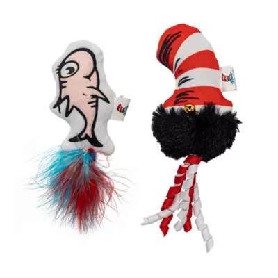 CAt in the Hat Fish Hat Cat Toy 2-Pack - Image 1