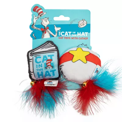 Cat in the Hat Book Ball Cat Toy 2-Pack - Image 3