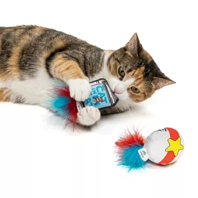 Cat in the Hat Book Ball Cat Toy 2-Pack - Image 5