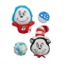 Cat in the Hat Balls Cat Toy 4-Pack image thumbnail 1